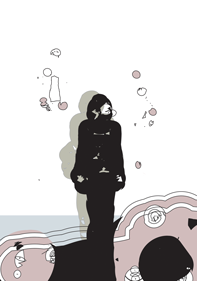 art illustration person